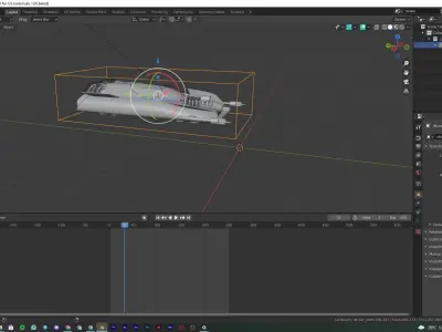 UFO Car v1 by DIXPC 3D model
