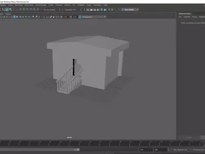 House building 3D model