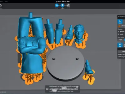 Rafael Nadal 3D Printable 4 3D print model