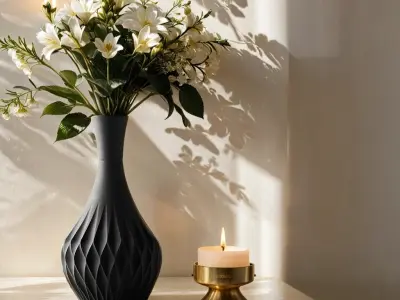 Bracciano Vase for Chic Home Decor 3D print model