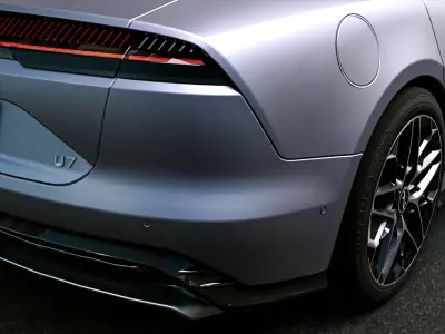 2025 BYD YangWang U7 3D model