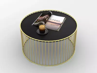 Contemporary Coffee Table 3D model