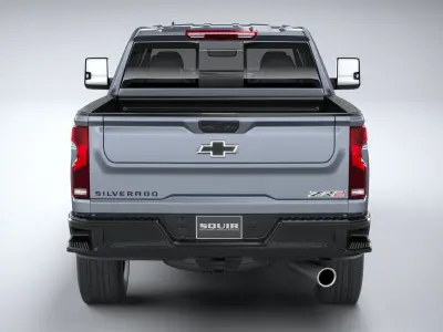 Chevrolet Silverado HD ZR2 CG 2024 3D model