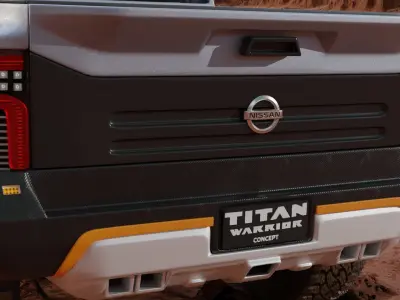 Nissan Titan Warrior 3D Model 3D model