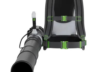 EGO Turbo Backpack Blower  3D model