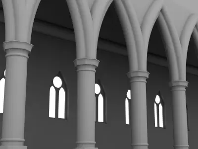 Cathedral Element 3D model