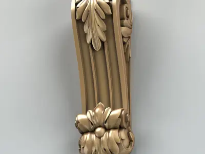 Corbel 005 3D model