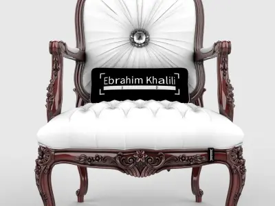 Carved sofa mbl3007 for cnc 3D model