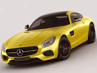 Mercedes GT AMG 3D model