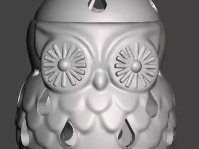 light owl  3D print model
