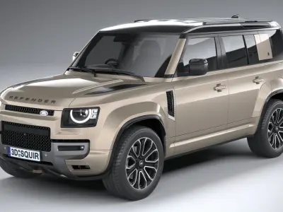Land Rover Defender Octa 2025 3D model
