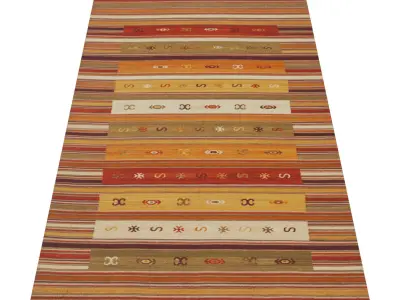Rug Set 2102 3D model