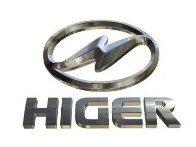 higer logo  3D model