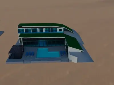 Nurai Islands Estate Villa 3D model