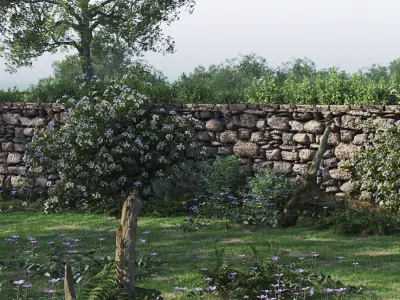 Free landscape - Vray for Sketchup Free 3D model