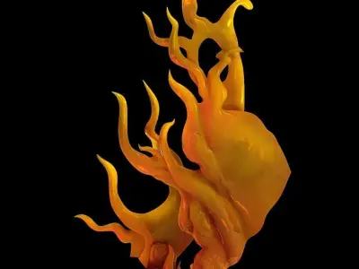 Magic Palace - Decorative Clouds 01 3D model