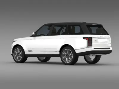 Range Rover Autobiography Hybrid L405 3D model