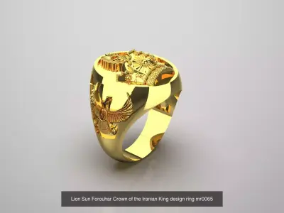 The Faravahar Heritage STL 3D Collection 3D Model Pack