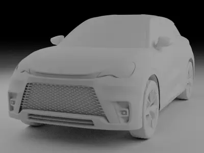 Lexu LBX concept 3D model