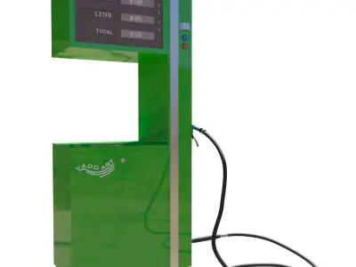 Pump  gas station  3D model