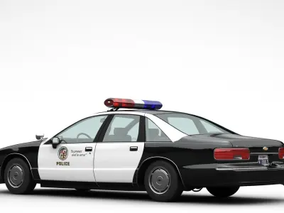 Chevrolet Caprice Classic Police 1994  3D model