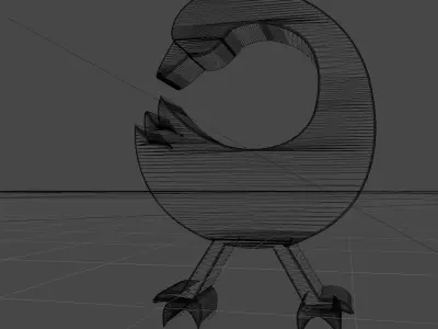 121 Adinkra Symbols - West African Symbols 121 Symbols 3D FBX  3D model