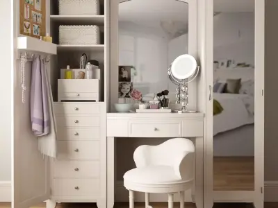 Dressing table 02 3D model