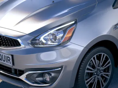 Mitsubishi Space Star 2018 3D model