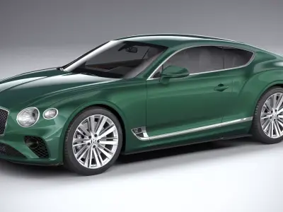 Bentley Continetal GT Speed 2022 3D model