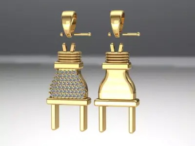 plug pendant 3D model