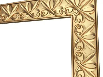 Classic Frame 030 Low-poly 3D model