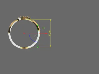 Engatment ring  3D model
