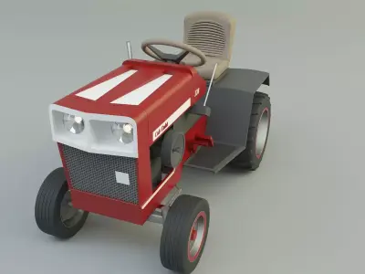 Cub Cadet 128 tractor 3D model