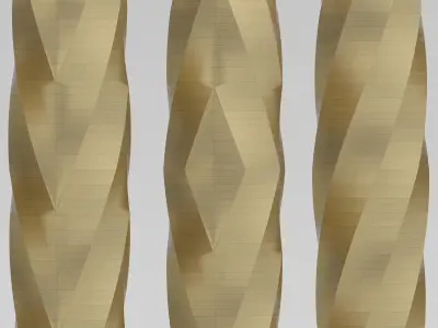 Carved Baluster 3D model order