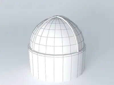 dome glass Free 3D model