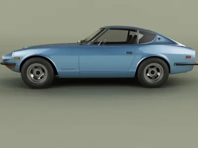 Datsun 240Z and 240ZG 3D Model Pack