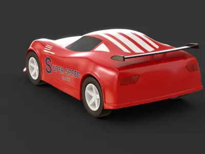 toy racing car  3D model
