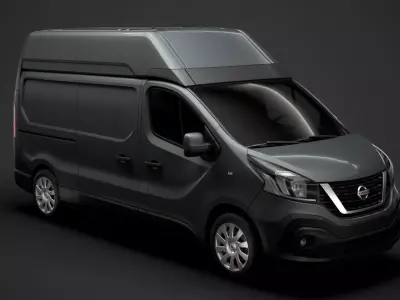 Nissan NV300 Van L2H2 2020 3D model