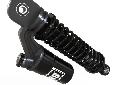 OHLINS BLACKLINE PIGGYBACK SHOCKS 3D model