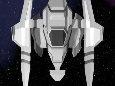 Spacecraft 25S01 3D model