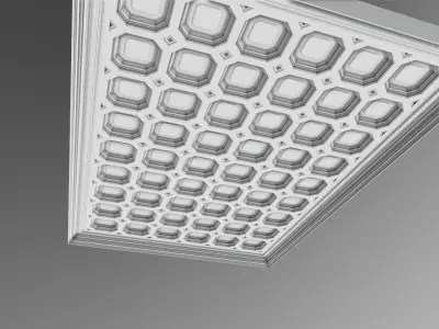 Classical ceiling design Pl-cmc4 3D model