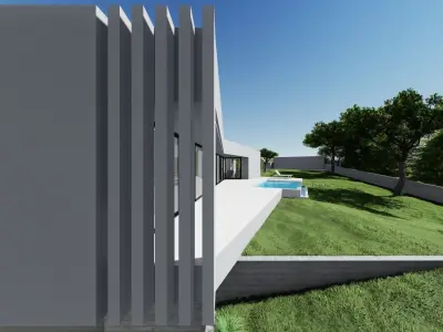 Minimalist and personal House 3D model