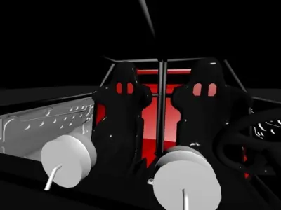 Nissan Skyline kdr30 Low-poly 3D model