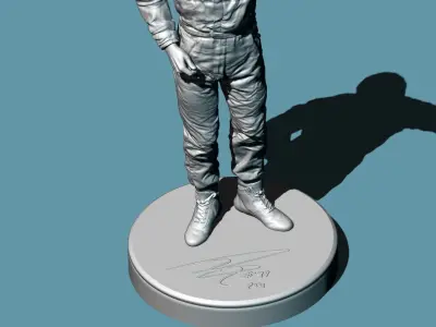Dan Wheldon Tribute 3D print model