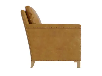 Gayle Leather Chair 3D model