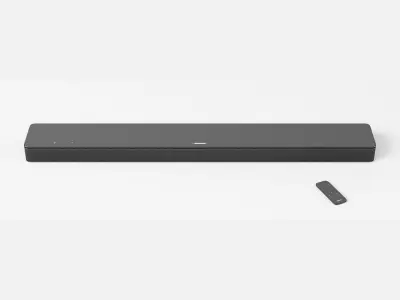 V DOM soundbar 3D model