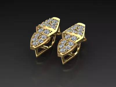Earring Snake  3D model