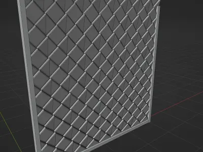 Wall wood V16 for your interior wall wood  3D model