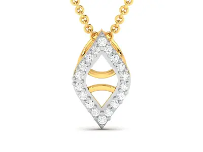 Women Pendant 3DM STL OBJ FBX Render Details 3D print model