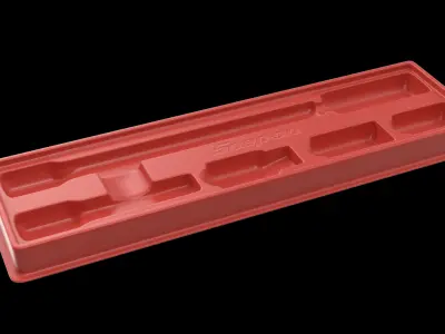 Socket Tools Box Low-poly 3D model